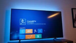 install crystal iptv in IPTV Smarters on smart tv